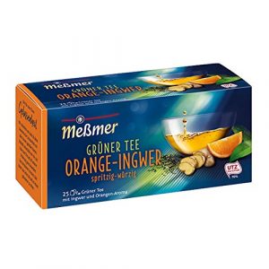 NineLife Memer Green Tea Orange Ginger Grner Tee Orange Ingwer